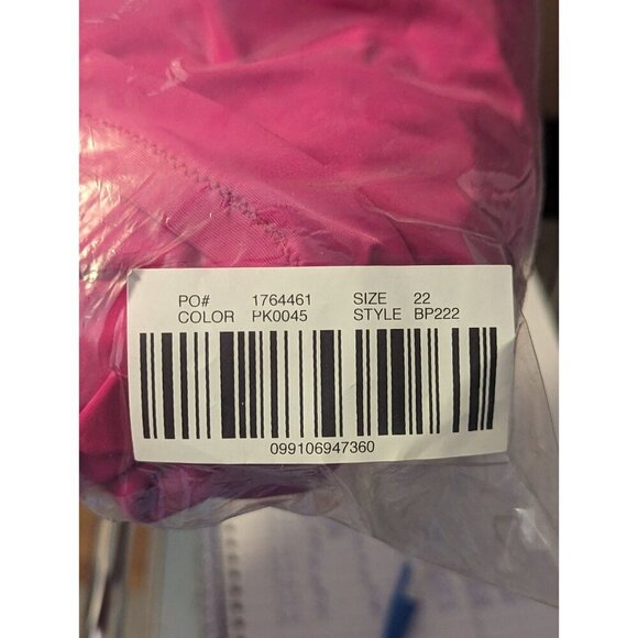 J. Crew Pink Fushia One Piece Swim Suit Ruched Ruffle V Neck Women's 22 (866) - Picture 5 of 6